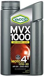Yacco MVX 1000 4T 10W30 1л