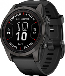 Garmin Fenix 7S PRO Sapphire Solar Titanium DLC (010-02776-11)