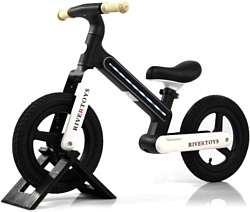 Беговел RiverToys HB-002 (черный)