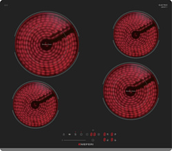 Электрическая варочная панель Meferi MEH604BK Comfort Plus