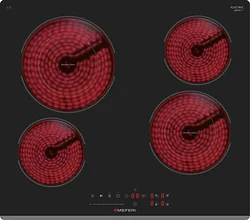 Электрическая варочная панель Meferi MEH604BK Comfort Plus