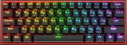 Клавиатура Redragon Fizz Pro black/red Клавиатура Redragon Fizz Pro black/red