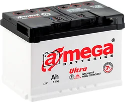 Автомобильный аккумулятор A-mega Ultra 62 R (62Ah)