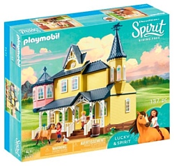 Playmobil Spirit Riding Free 9475 Счастливый дом Лаки