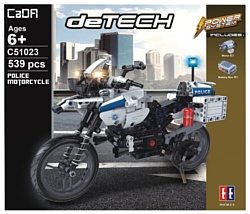 CaDA deTECH C51023W Полицейский мотоцикл