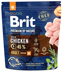 Brit (1 кг) Premium by Nature Adult M