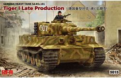 Ryefield Model Tiger I Late Production 1/35 RM-5015