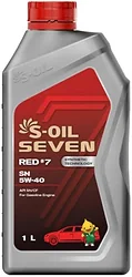 Моторное масло S-OIL SEVEN RED #7 SN 5W-40 1л
