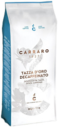 Carraro Tazza D'oro Decaffeinato в зернах 500 г