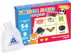 Лас Играс Умное лото Силуэты 3807324