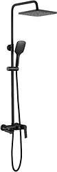 Душевая система Esko Singapore Black ST300BL