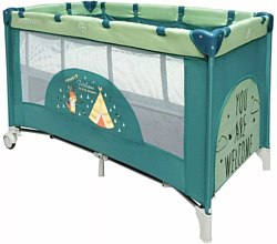Манеж-кровать Amarobaby Multiform Dream Fox (оливковый)