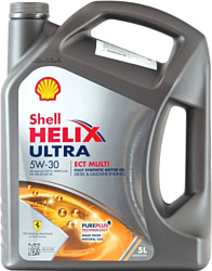 Shell Helix Ultra ECT Multi 5W-30 5л Shell Helix Ultra ECT Multi 5W-30 5л