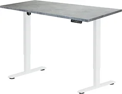 Стол для работы стоя ErgoSmart Electric Desk Prime 1200х650х25 мм (бетон чикаго/белый) Стол для работы стоя ErgoSmart Electric Desk Prime 1200х650х25 мм (бетон чикаго/белый)