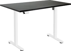 Стол для работы стоя ErgoSmart Electric Desk Slim 1200х650х25 мм (дуб мореный/белый)