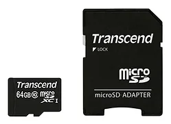 Карта памяти Transcend TS64GUSDXC10