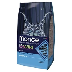 Корм для кошек Monge (10 кг) Bwild Cat Anchovies Корм для кошек Monge (10 кг) Bwild Cat Anchovies