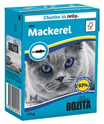 Bozita Feline chunks in jelly with Mackerel (0.37 кг) 16 шт.