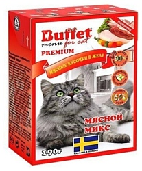 Buffet Мясные кусочки в желе мясной микс (0.19 кг)