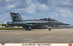 Hasegawa Палубный самолет EA18G Growler VAQ-130 Zappers