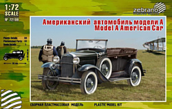 Zebrano Американский автомобиль модели А 1/72 72109