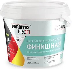 Шпатлевка Farbitex Профи (6 кг)