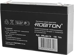 Аккумулятор для ибп Robiton VRLA6-7.0  Ач
