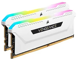 Модуль памяти Corsair Vengeance RGB PRO CMH16GX4M2E3200C16W Модуль памяти Corsair Vengeance RGB PRO CMH16GX4M2E3200C16W