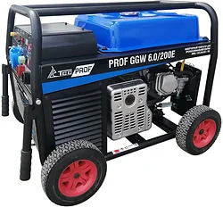 Бензиновый генератор ТСС PROF GGW 6.0/200E (MMA/TIG/Cellulose)
