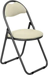 Стул Белс Селим V 451340-02/V18 (кожзам бежевый/черный) Стул Белс Селим V 451340-02/V18 (кожзам бежевый/черный)