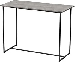 Консольный стол Древпром М141 ДП1-03-13 80-300x77 (эйприл/черный матовый)