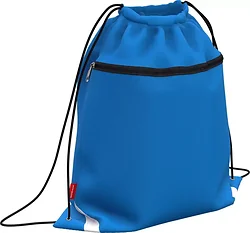 Мешок для обуви/формы Erich Krause 50x41 Neon Blue (с карманом на молнии) 49125