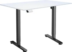 Стол для работы стоя ErgoSmart Electric Desk Slim 1380х800х18 мм (ясень тронхейм/черный)