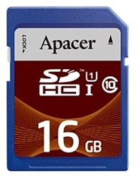 Apacer SDHC Class 10 UHS-I U1 16GB