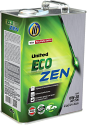 United Oil ECO-ZEN 0W-20 4л