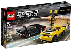 LEGO Speed Champions 75893 Додж Чэленджер 2018 и Додж Чарджер 1970