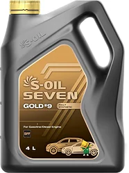 Моторное масло S-OIL SEVEN GOLD #9 A5/B5 5W-30 4л