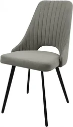 Гальваник Верона-стайл (ткань, черный муар/catania smoke)