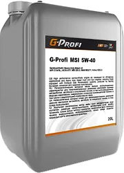 Моторное масло G-Energy G-Profi MSK 5W-40 20л