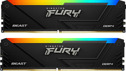 Модуль памяти Kingston FURY Beast RGB KF432C16BB2AK2/16