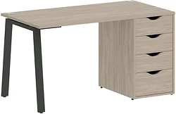 Стол для работы Riva Home Office VR.SP-3-138.4.A Anthracite (дуб аттик)