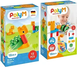 Конструктор PolyM Птицы и звери 760002-HP