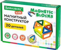 Конструктор Brauberg Kids Magnetic Cubes 665724