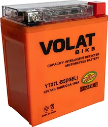 Аккумулятор для мотоцикла VOLAT YTX7L-BS(iGEL) R+ (7Ah) Аккумулятор для мотоцикла VOLAT YTX7L-BS(iGEL) R+ (7Ah)
