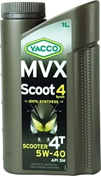 Yacco MVX Scoot 4 Synth 5W-40 1л