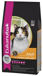 Eukanuba Adult Dry Cat Food Chicken & Liver (4.0 кг)