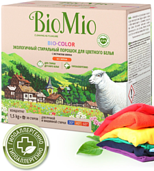 BioMio BIO-Color для цветного белья с экстрактом хлопка 1,5 кг