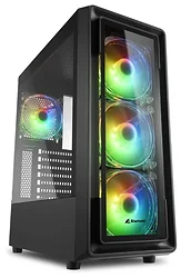 Корпус для компьютера Sharkoon TK4 RGB