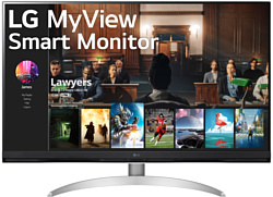 LG MyView Smart Monitor 32SQ700S-W