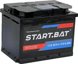 Автомобильный аккумулятор Стартбат 12V60 L+ рус (60Ah) Автомобильный аккумулятор Стартбат 12V60 L+ рус (60Ah)